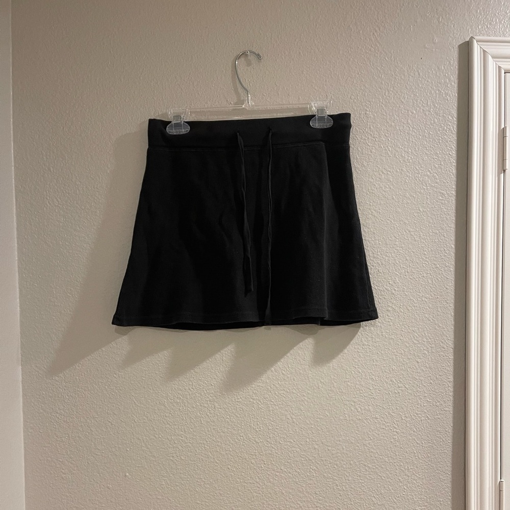 Brandy Melville Black Mini Skirt